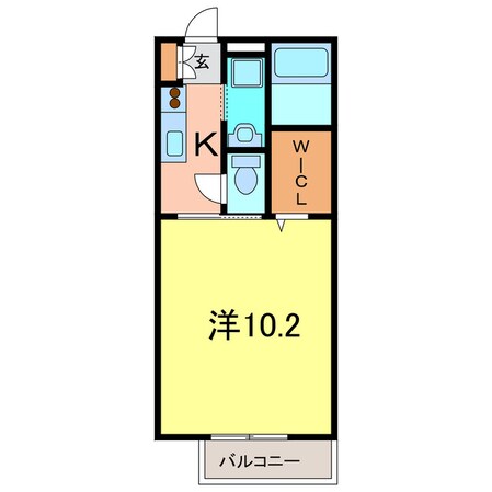 オラシオン駒場の物件間取画像